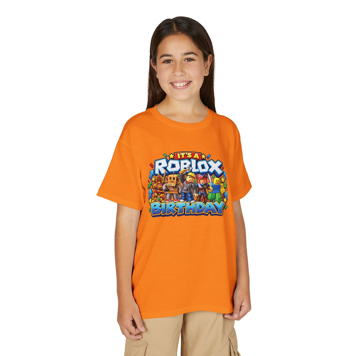 Roblox Birthday Leveling Up to 11 Youth T-Shirt