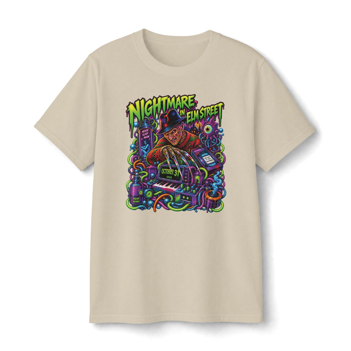 Nightmare on Elm Street tee | Horror Movie Graphic Shirt