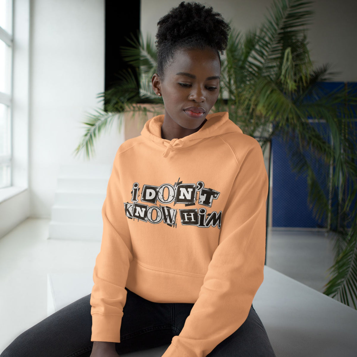 I Don’t Know Him Couples Graphic Hoodie