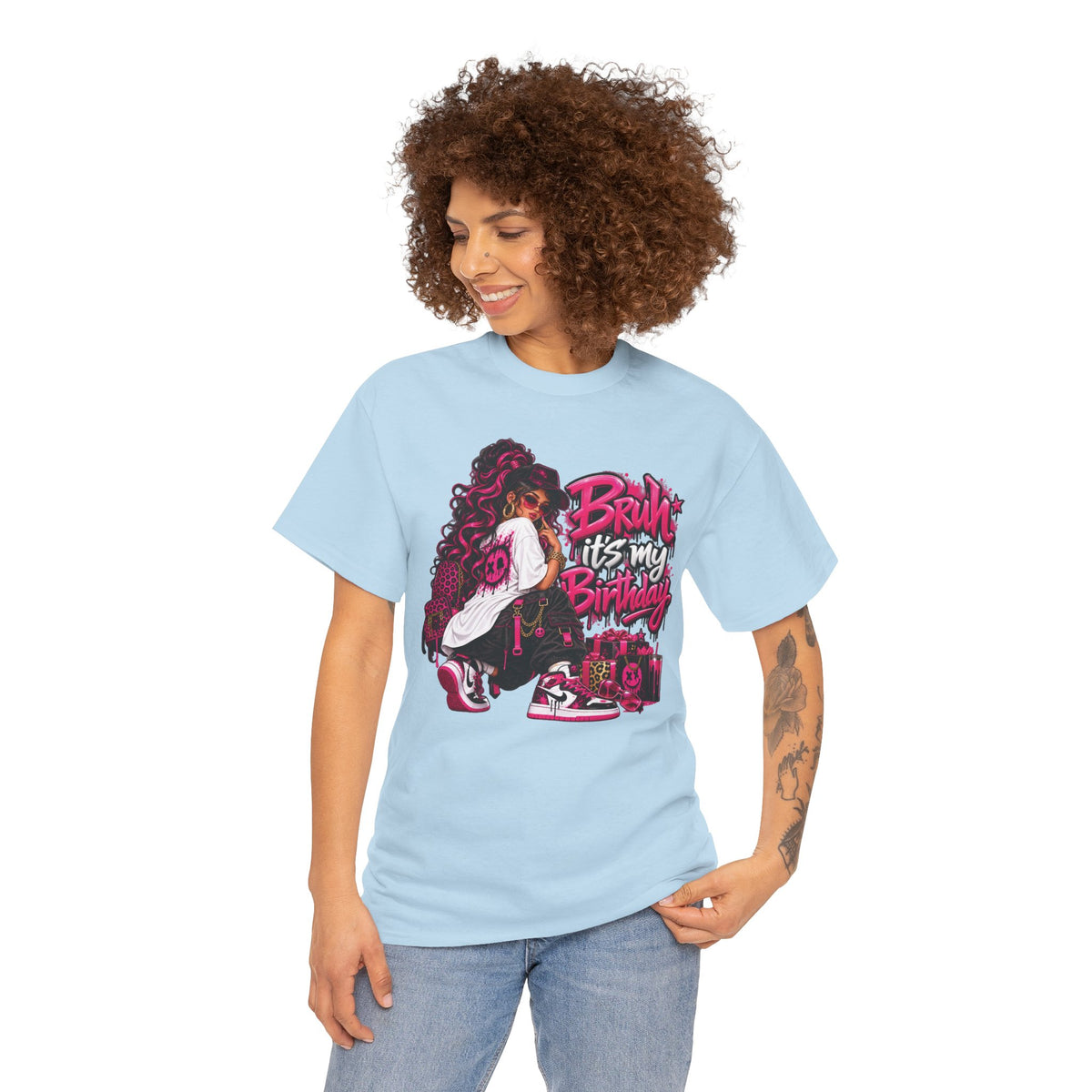 “Bruh, It’s My Birthday” Birthday Graphic T-Shirt