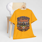 Detroit Baseball Tee | Motor City 313 Vintage Baseball Design