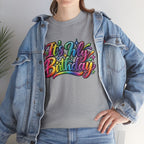 It’s My Birthday Colorful Celebration T-Shirt