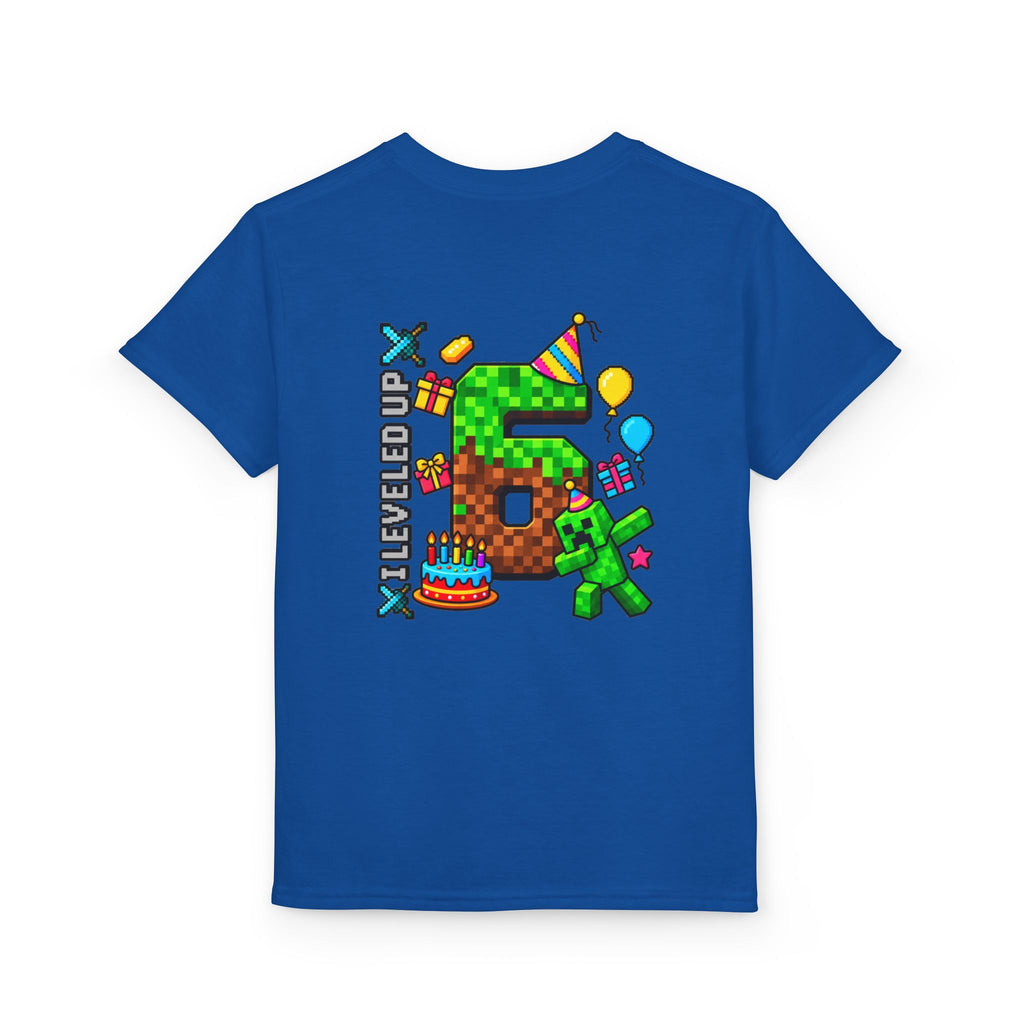 Bruh It’s My Birthday Youth T-Shirt – Pixel Gaming Birthday Shirt