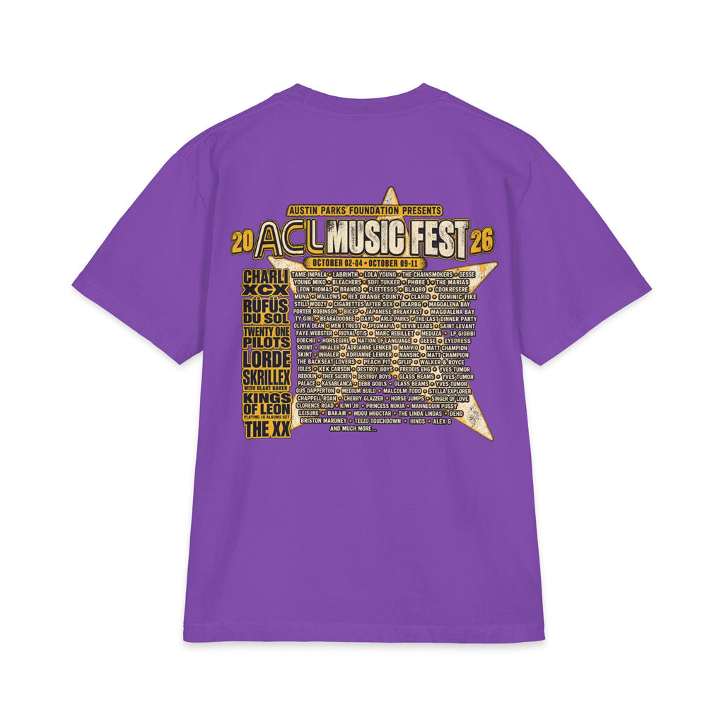 ACL Music Fest Graphic T-Shirt | Austin Festival Lineup Tee