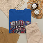 Built to Protect Her Peace Couples Graphic T-Shirt