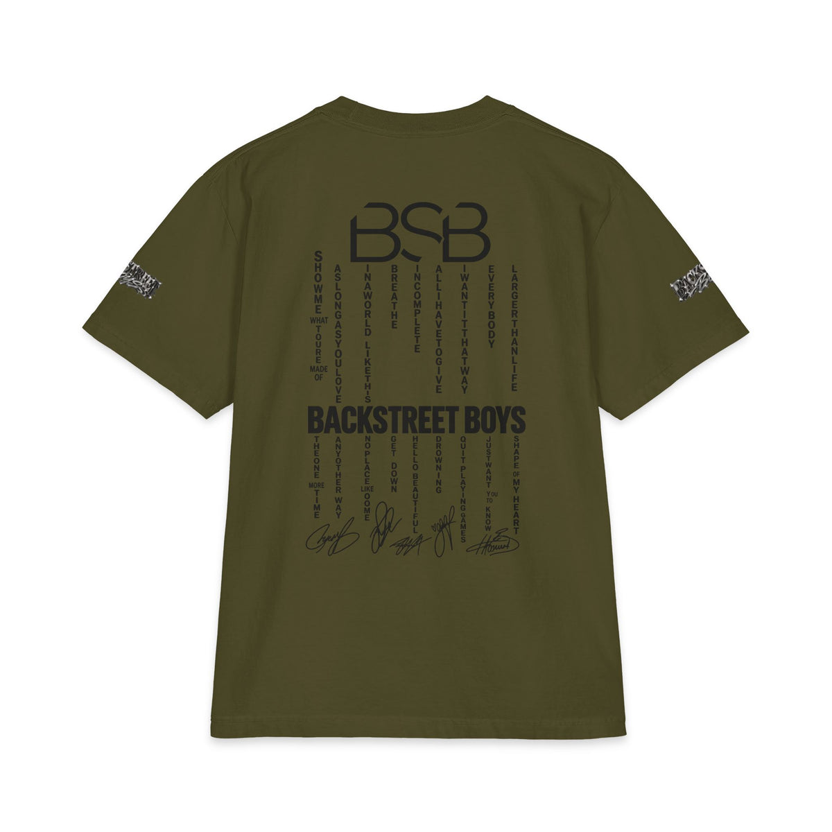 Backstreet Boys Photo Autograph T-Shirt | Band Tee