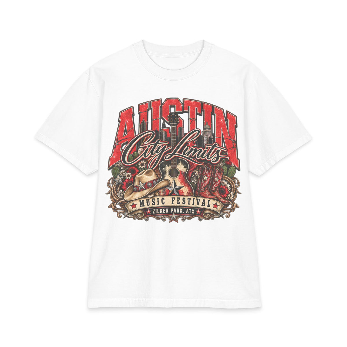 Austin City Limits Music Festival T-Shirt | Band Lineup Tee