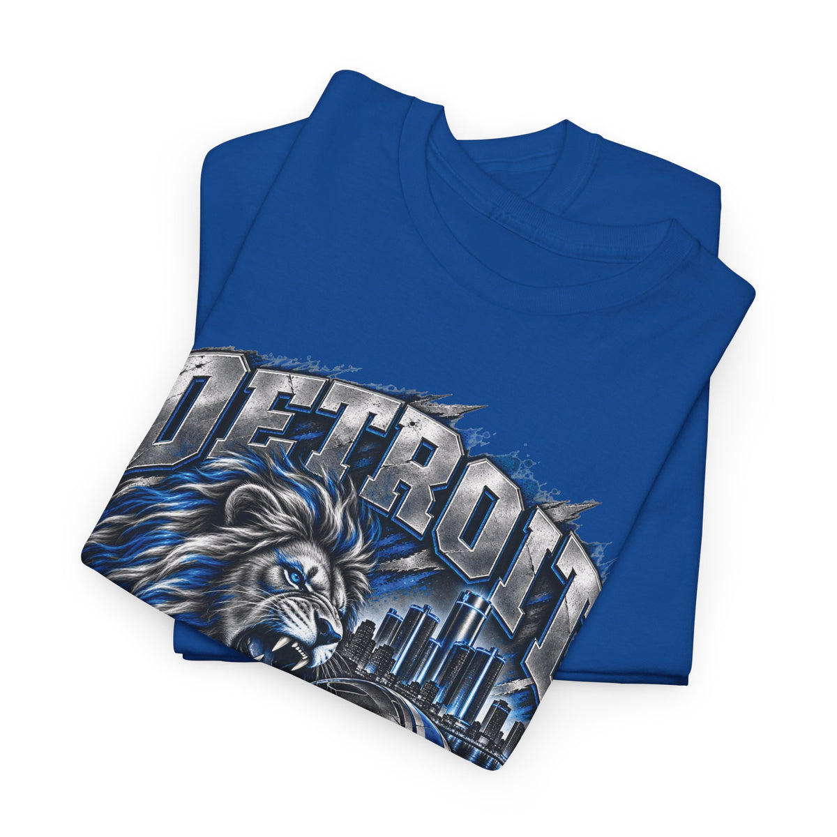 Detroit Football Lion Graphic Tee