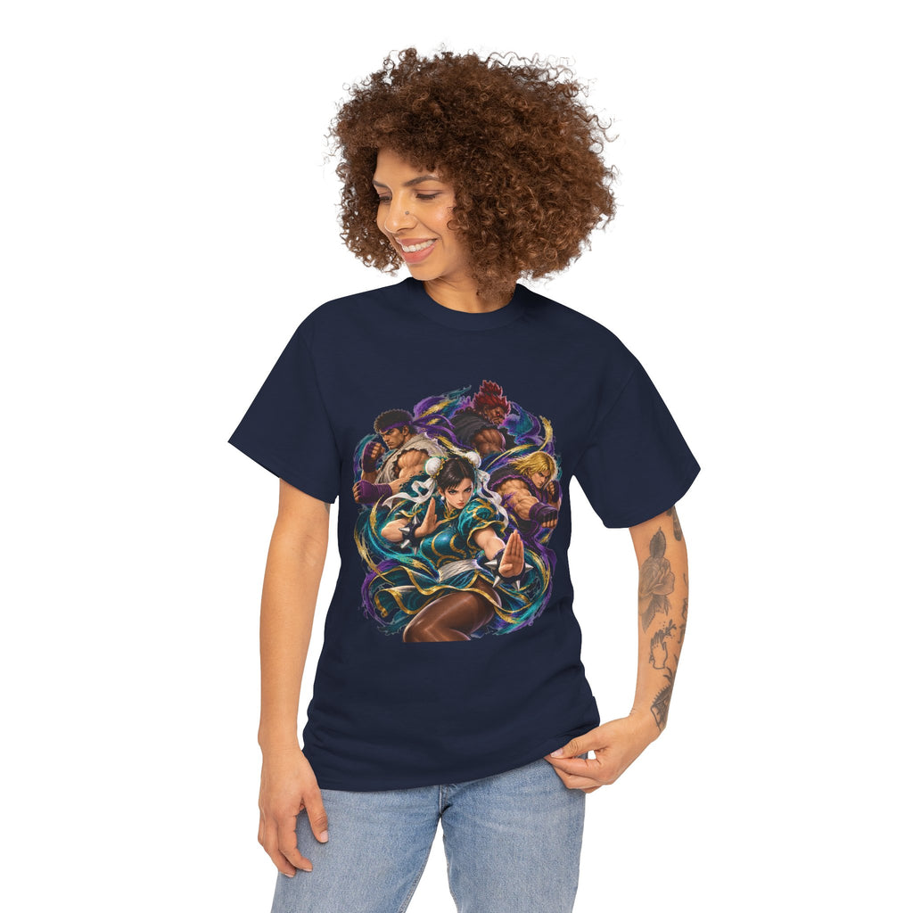 Street Fighter Characters Graphic T-Shirt