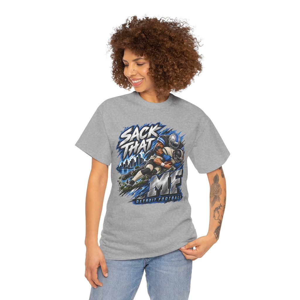 Sack That MF Lions football Graphic T-Shirt