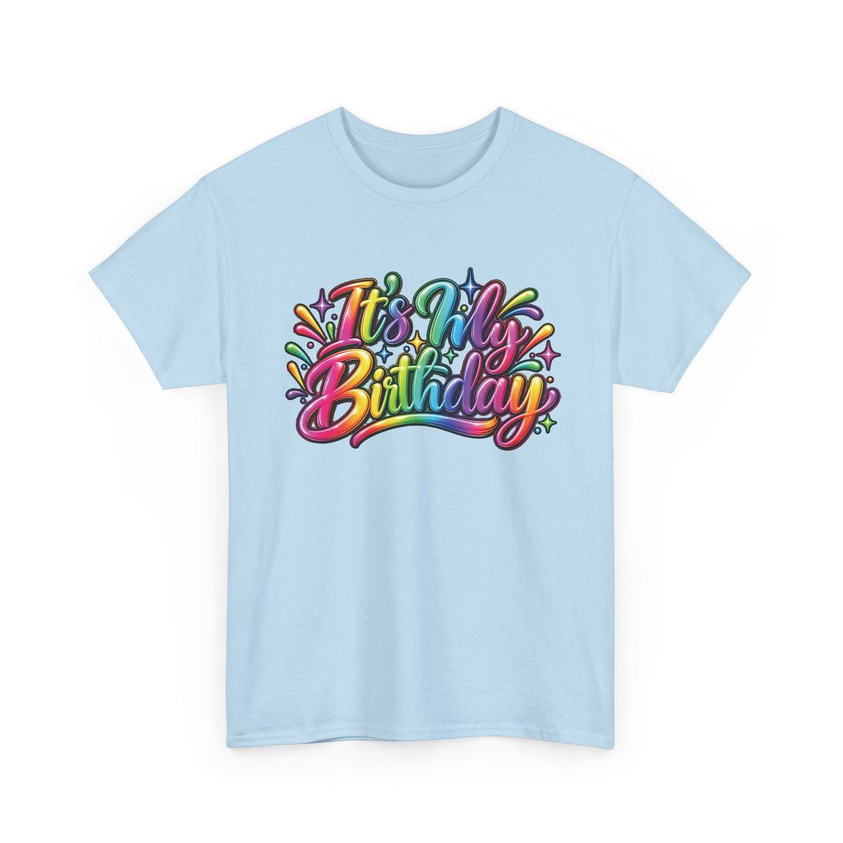 It’s My Birthday Colorful Celebration T-Shirt