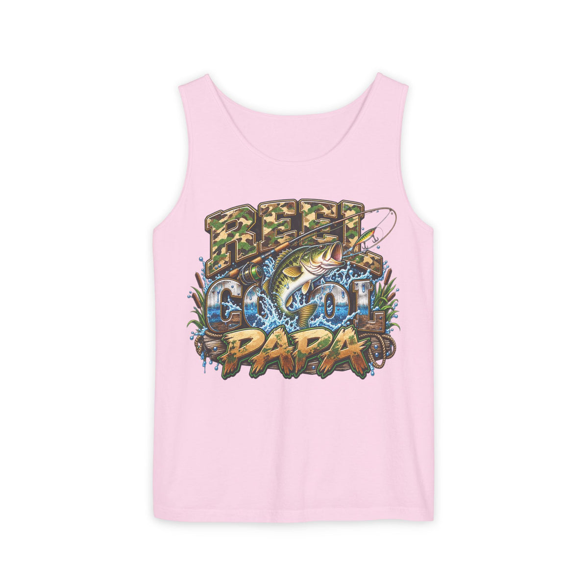Big Fish Dad Tank Top | Fishing Graphic Tank