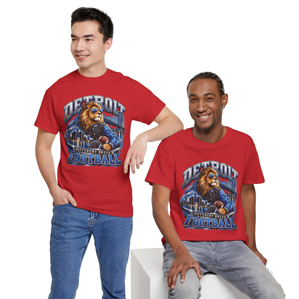 Detroit Lions Football Graphic T-Shirt
