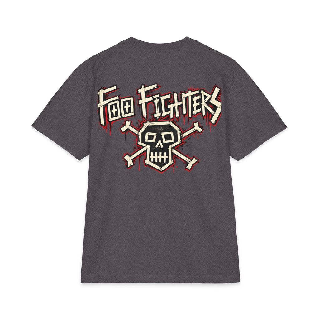 Foo Fighters band logo tee | Rock skull graphic T-Shirt