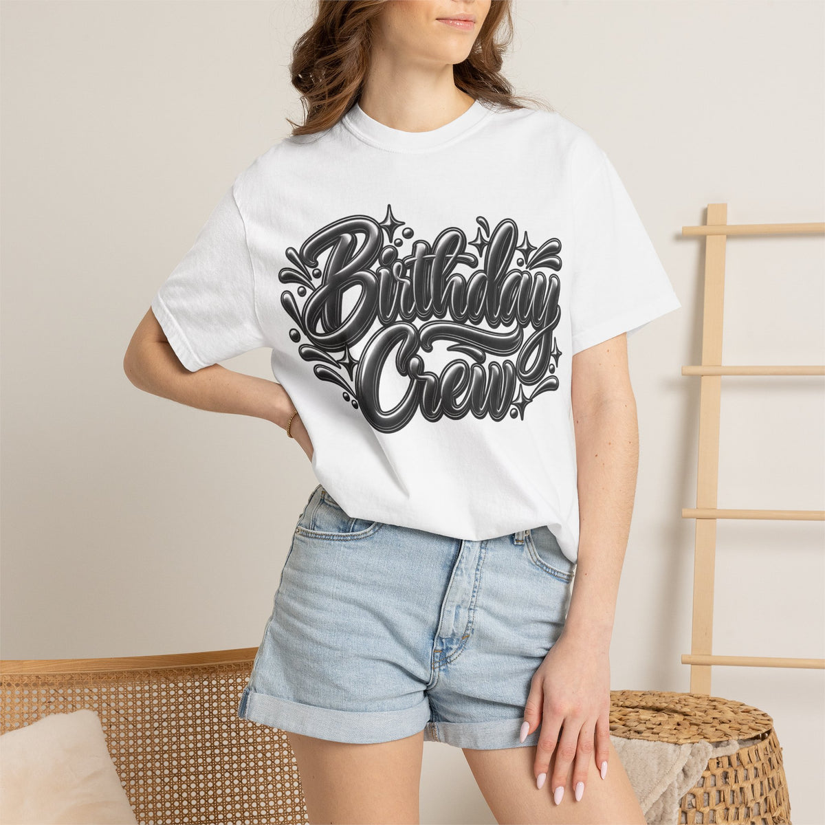 Birthday Crew Graphic T-Shirt