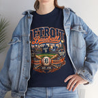 Detroit Baseball Tee | Motor City 313 Vintage Baseball Design