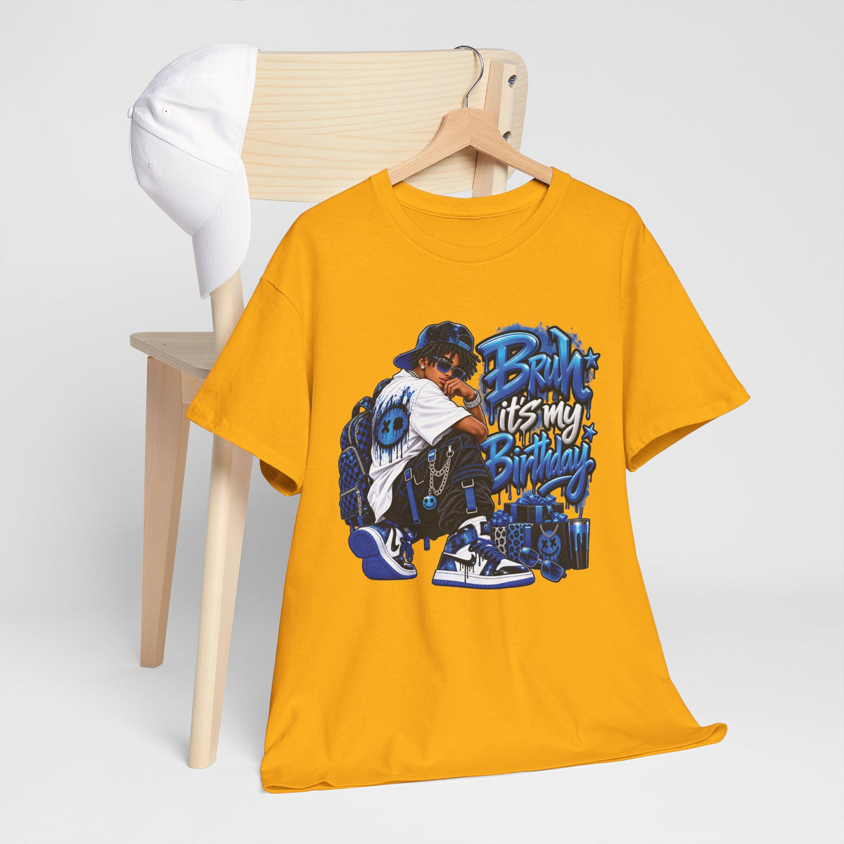 Bruh It’s My Birthday Graphic T-Shirt