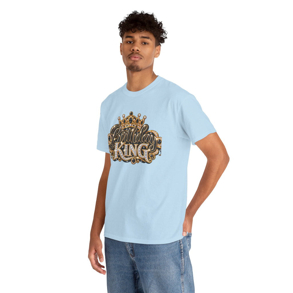 Birthday King Crown Graphic T-Shirt