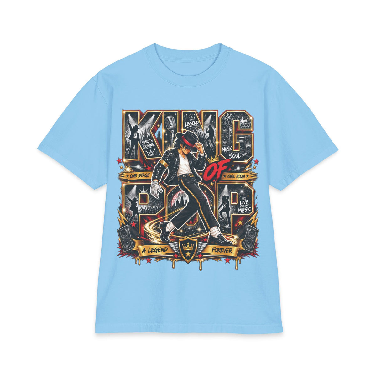 King of Pop T-Shirt | Michael Jackson Tribute Graphic Tee