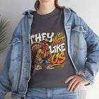 They Not Like Us Turkey Tee | Streetwear Thanksgiving Graphic Shirt