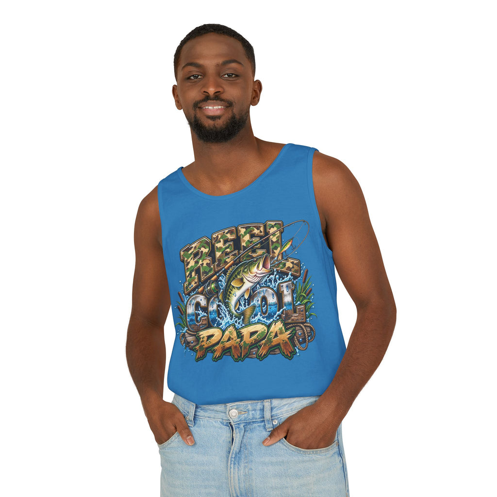 Big Fish Dad Tank Top | Fishing Graphic Tank