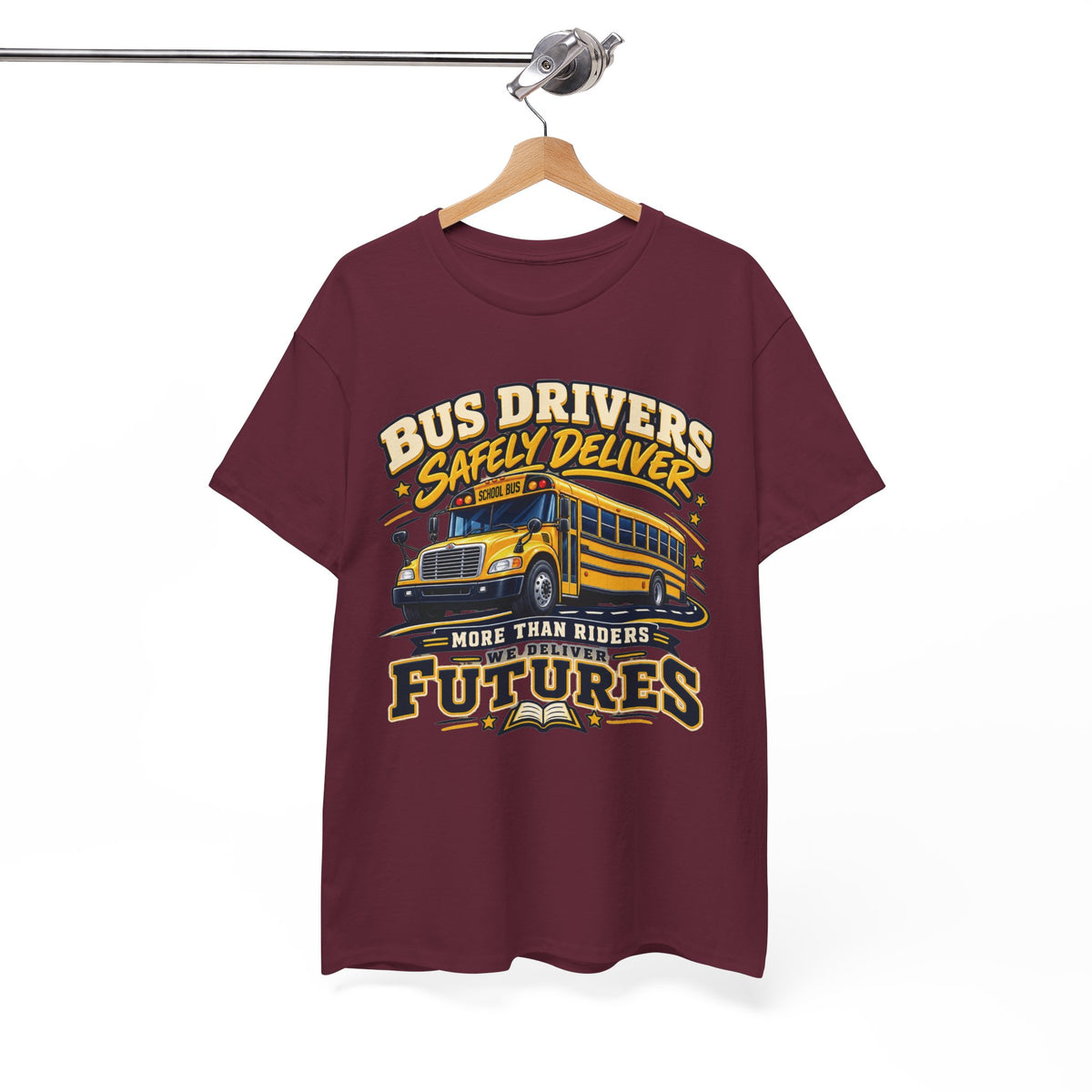 Bus Drivers Safely Deliver Futures Graphic T-Shirt