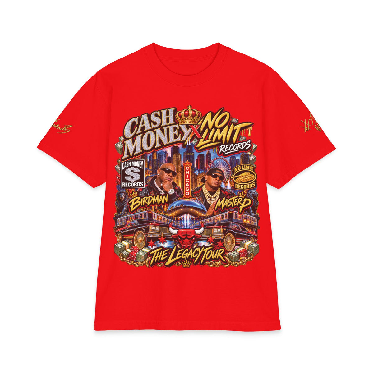 No Limit Cash Money Tour Short Sleeve | Vintage Hip Hop Tour Tee
