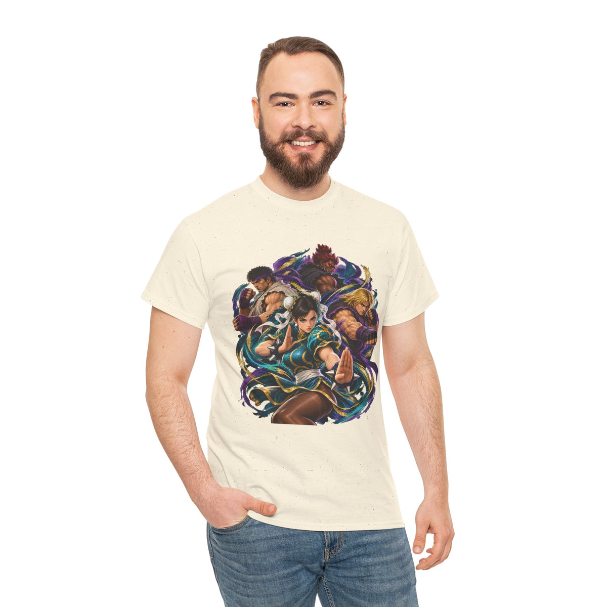Street Fighter Characters Graphic T-Shirt