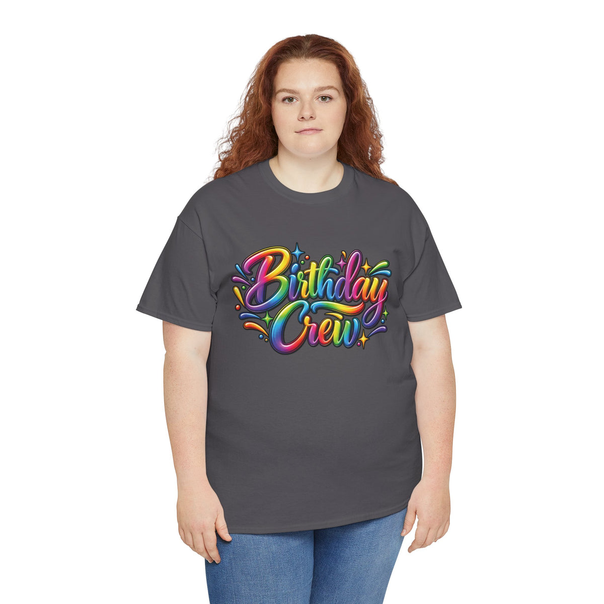 Birthday Crew Colorful Celebration T-Shirt