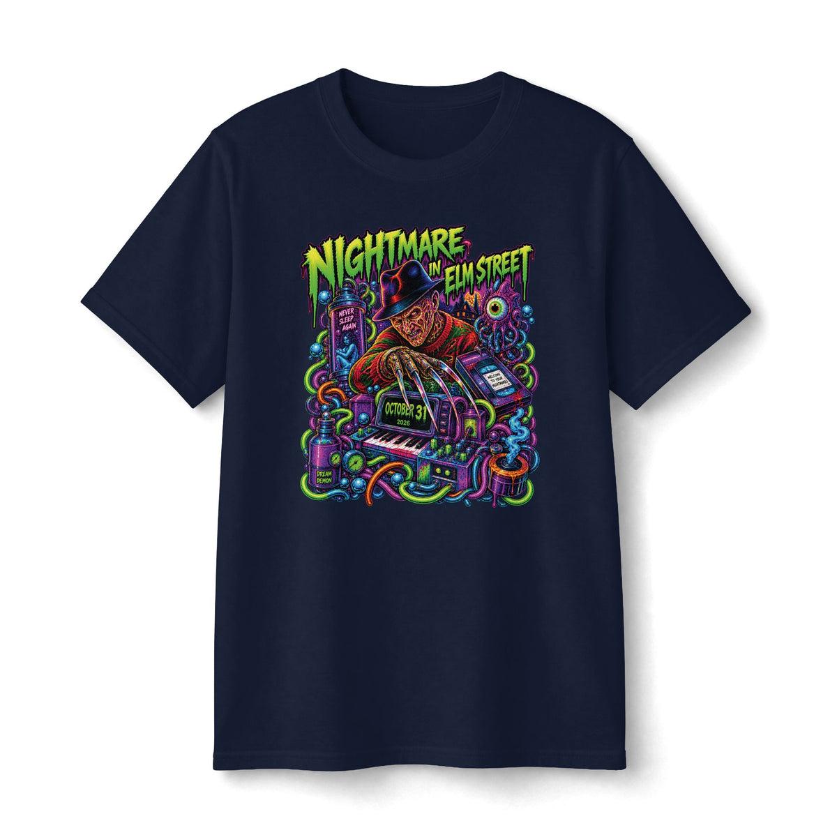 Nightmare on Elm Street tee | Horror Movie Graphic Shirt