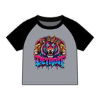 Women's Micro Rib Raglan Baby Tee