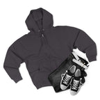 Survivor pink ribbon Hoodie | Breast Cancer Awareness zip sweatshirt