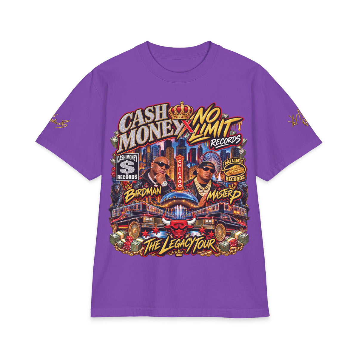 No Limit Cash Money Tour Short Sleeve | Vintage Hip Hop Tour Tee