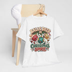 Balls Deep in Christmas Spirit Graphic Tee