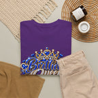 Birthday Blue Queen Crown Graphic Tee