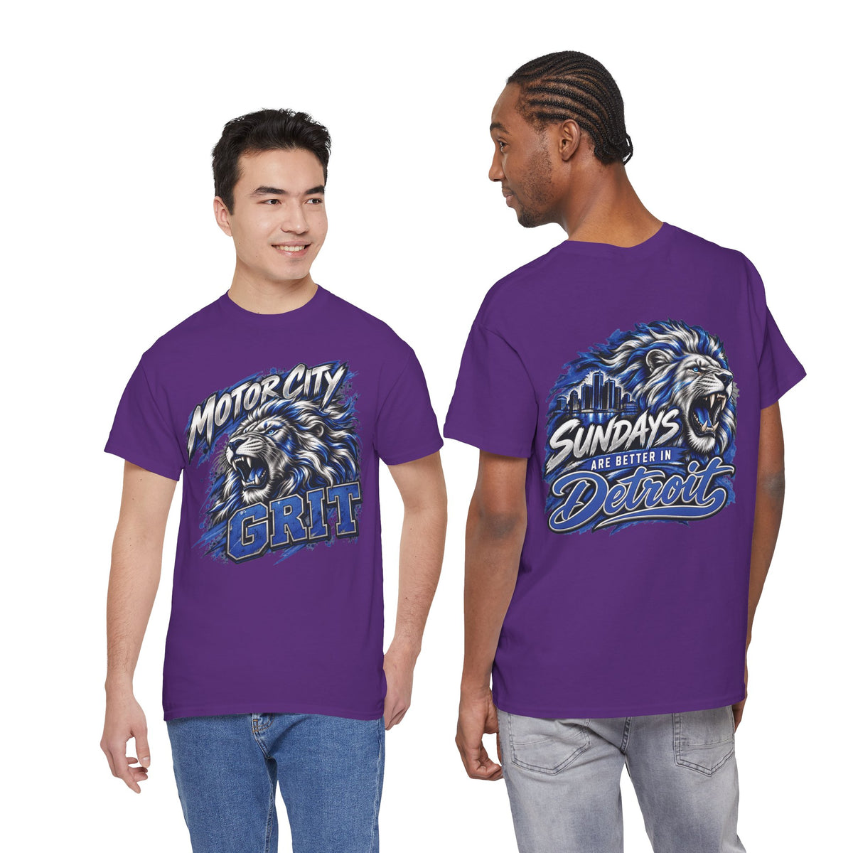 Detroit Motor City Grit & Sundays Are Better in Detroit T-Shirt