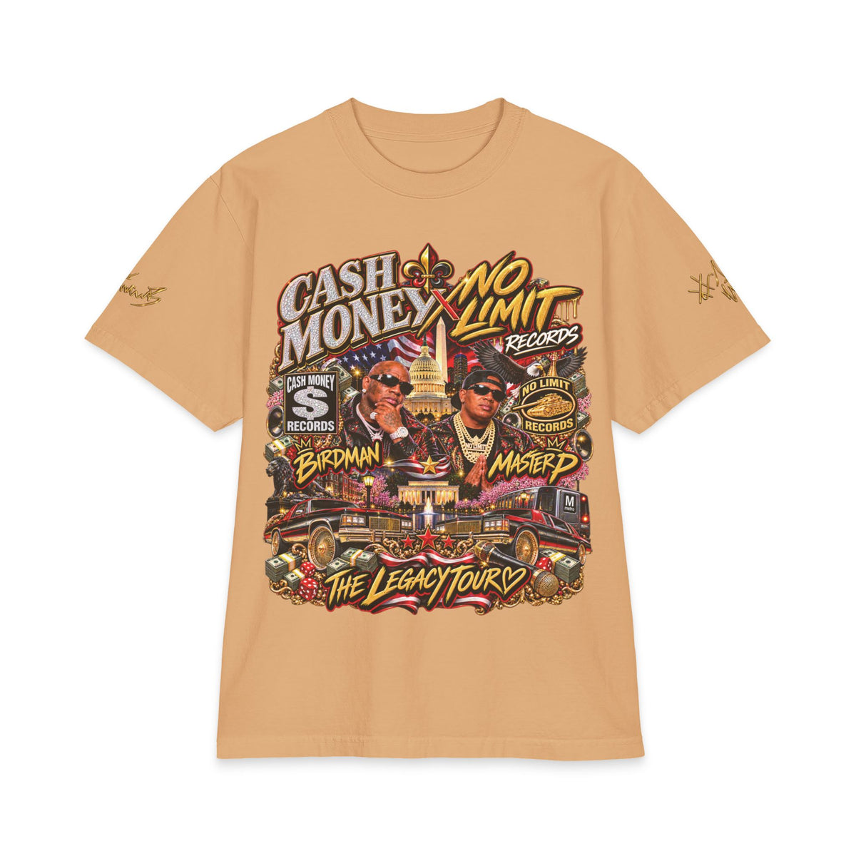 No Limit Cash Money Tour T-Shirt | The Legacy Tour Graphic Tee