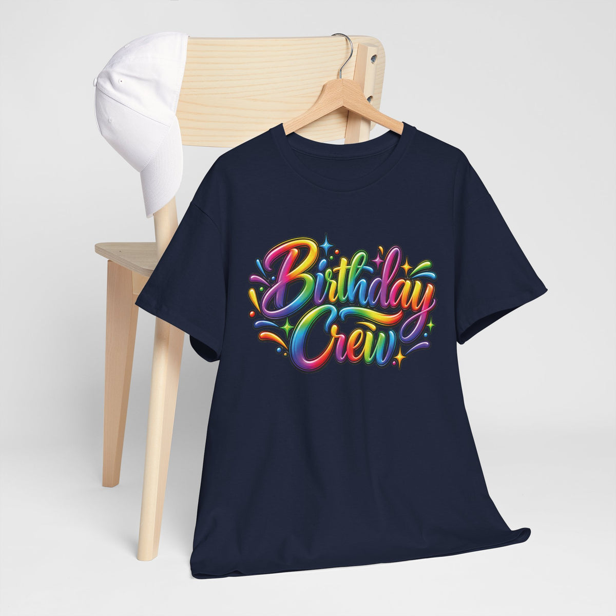 Birthday Crew Colorful Celebration T-Shirt