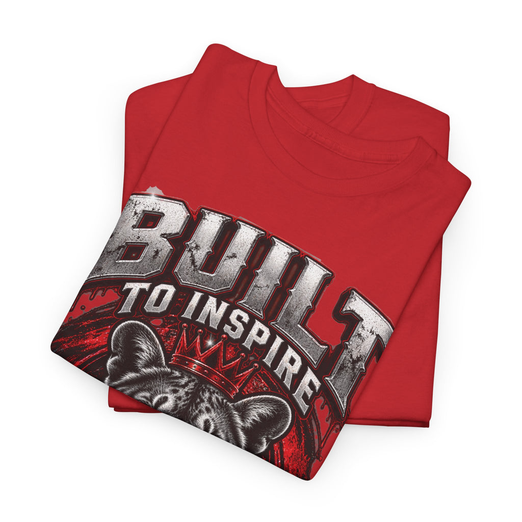 Built to Inspire His Purpose Couples Tiger Graphic T-Shirt
