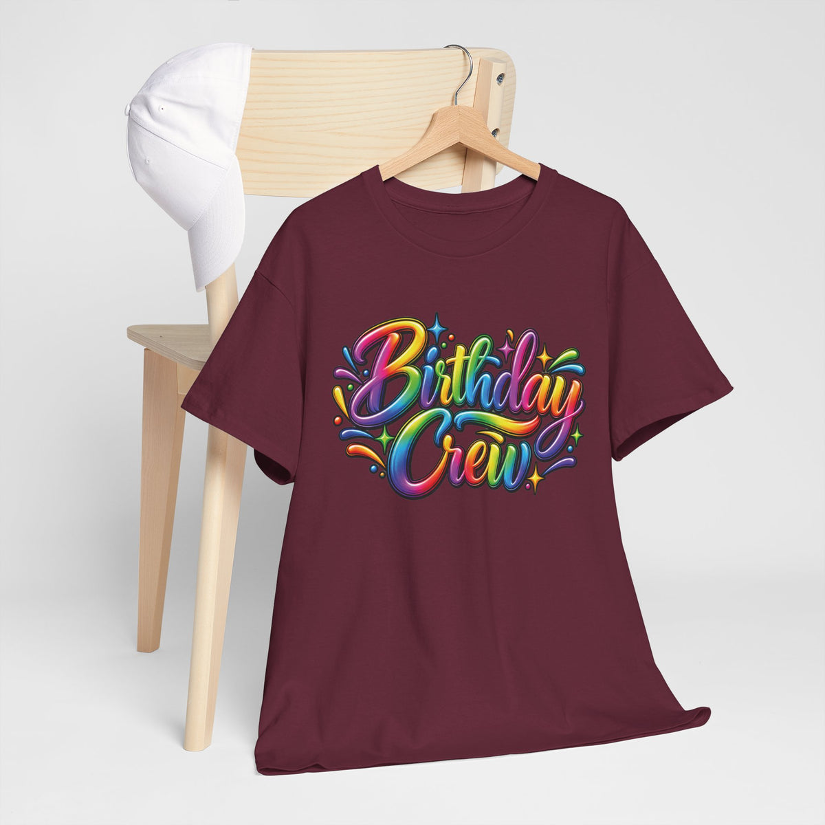 Birthday Crew Colorful Celebration T-Shirt