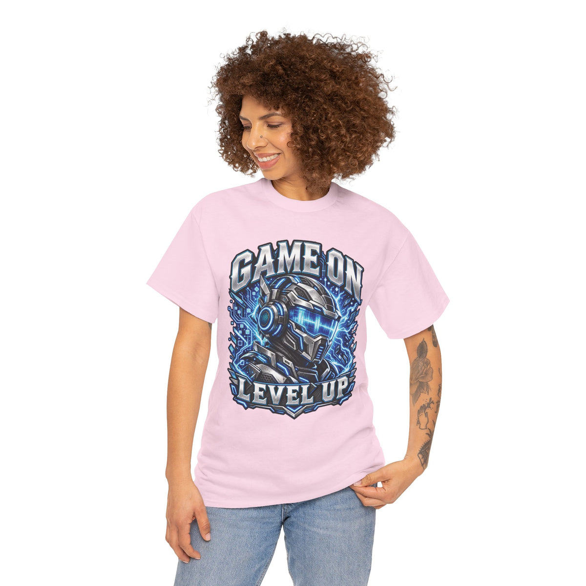 Game On Level Up Gamer Graphic T-Shirt