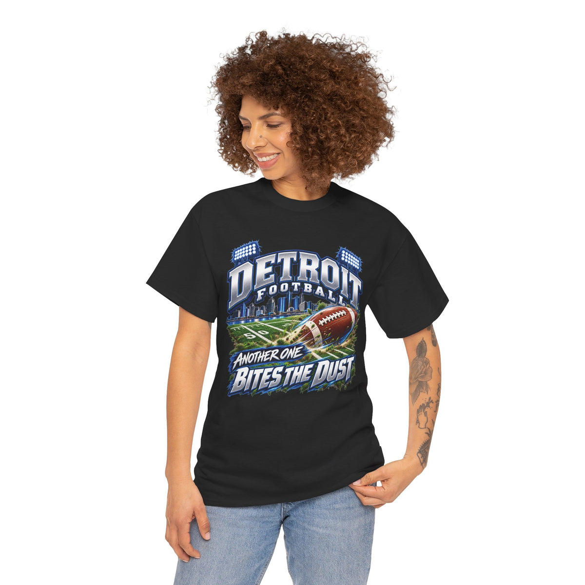 Detroit Football “Another One Bites the Dust” T-Shirt