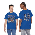 Detroit Basketball Lion Graphic Tee | City Streetball Detroit D Logo