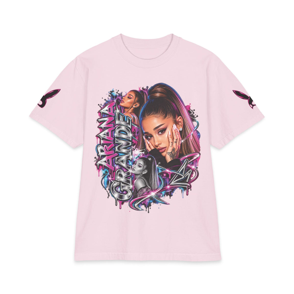 Ariana Pop Star Portrait tee | Graphic Music Icon T-Shirt