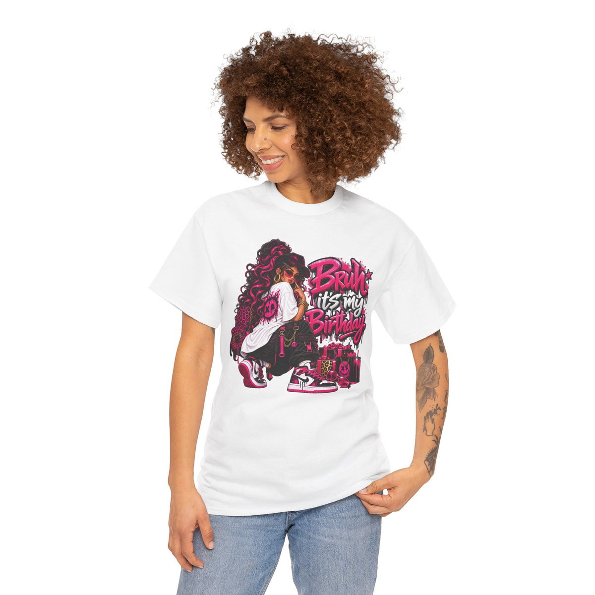 “Bruh, It’s My Birthday” Birthday Graphic T-Shirt