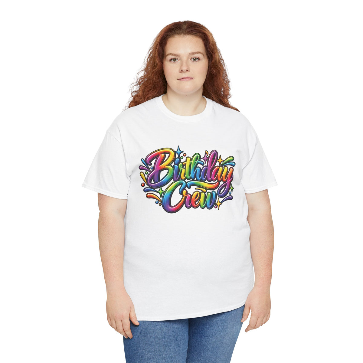 Birthday Crew Colorful Celebration T-Shirt