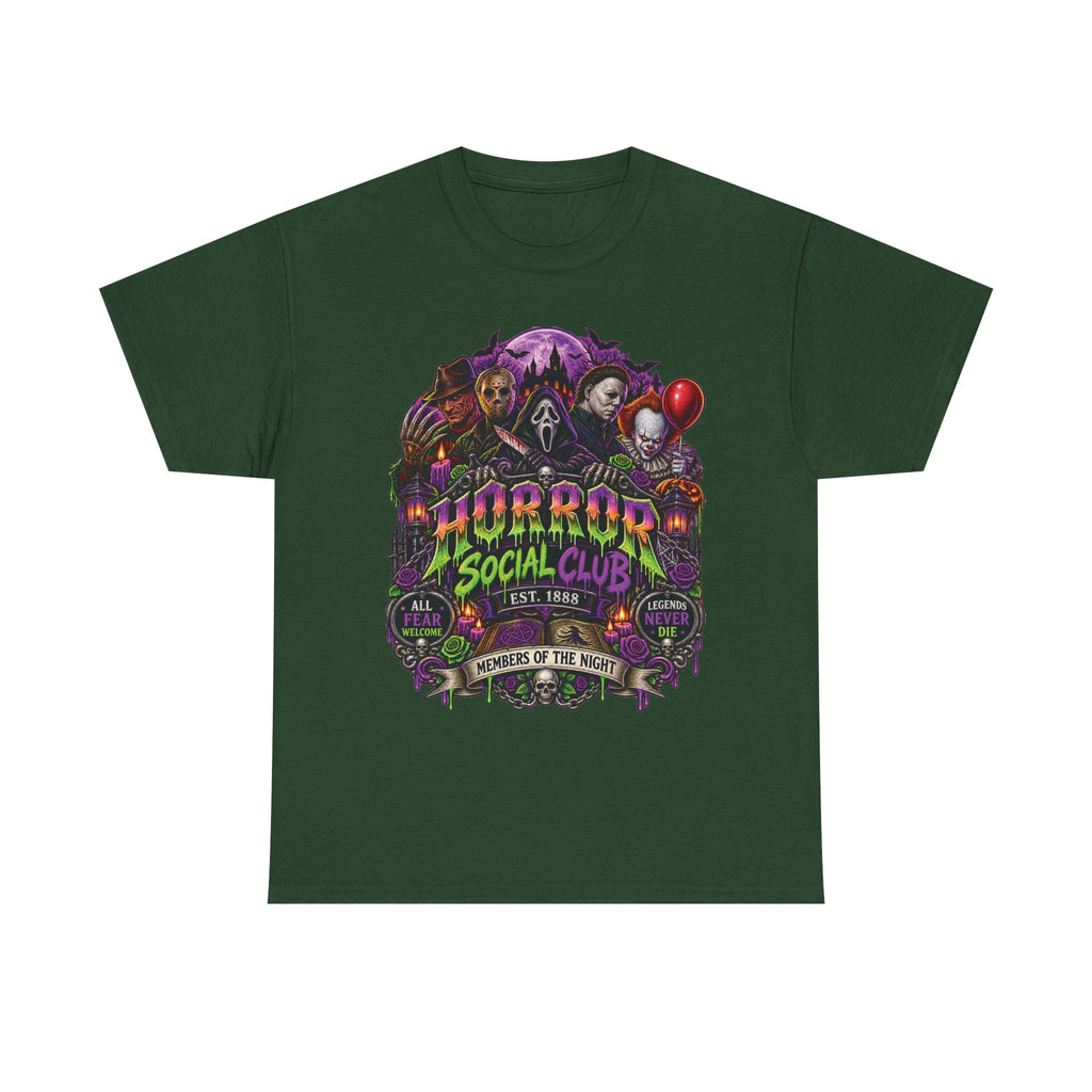 Horror Social Club Tee | Horror Movie Characters, Pennywise, Michael Myers