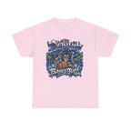 Detroit Basketball Lion Graphic Tee | City Streetball Detroit D Logo