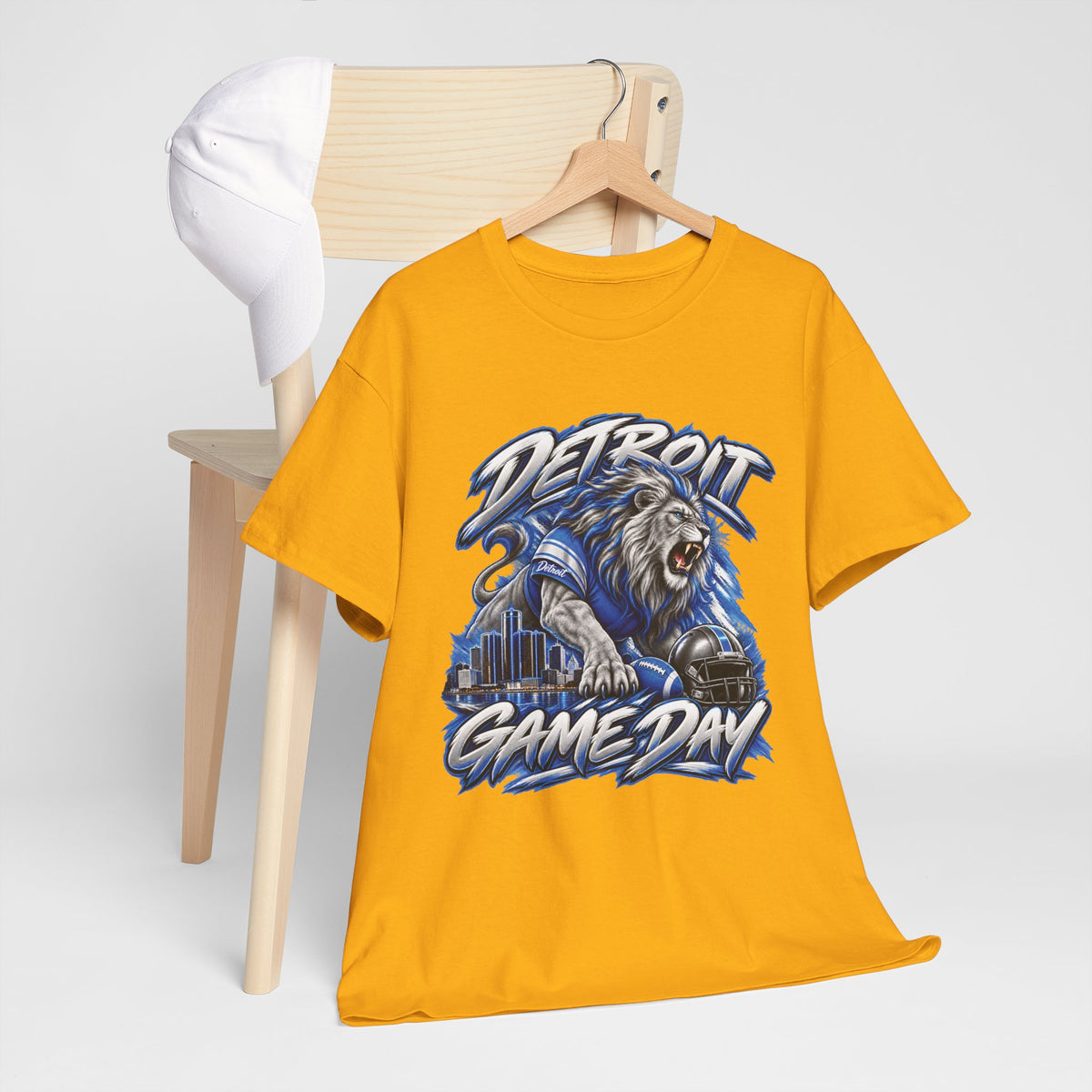 Detroit Game Day Lions Football T-Shirt