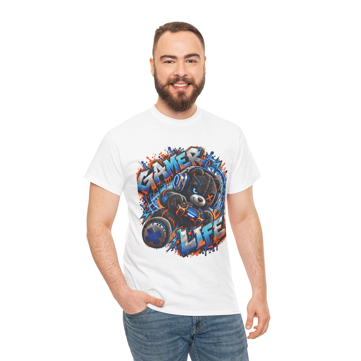 Gamer for Life Graphic T-Shirt